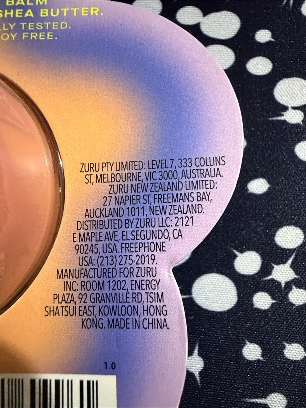 3/$15 🌸 DAISE Very Vanilla Hydrating Lip Balm — Peach Nude Moisture Tint
